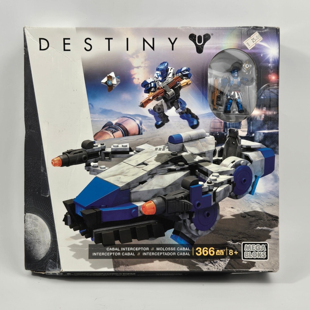 Mega Bloks Destiny Cabal Interceptor Set 366 Pcs NIB Sealed Fighter Ship 8+